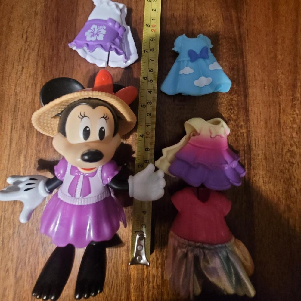 Kidcore, Nostalgia, VINTAGE Y2K/RETRO MINNIE MOUSE SNAP N STYLE DOLL BUNDLE